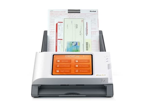 Plustek eScan A280 Enterprise ADF-skanner 600 x 600 DPI A4 Sort, Hvit