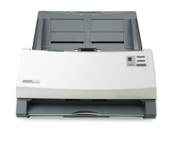 Plustek SmartOffice PS406U Plus - Dokumentskanner - Dobbel CIS - Dupleks - 216 x 5080 mm - 600 dpi x 600 dpi - inntil 40 spm (mono) / inntil 40 spm (