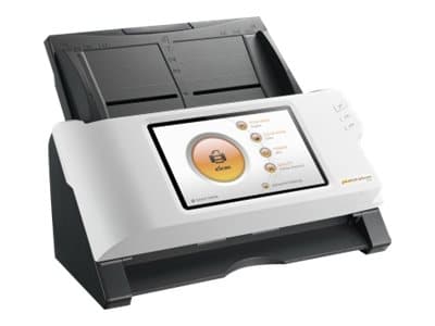 Plustek eScan A280 - Essential - dokumentskanner - CCD - Dupleks - Legal - 600 dpi x 600 dpi - inntil 20 spm (mono) / inntil 20 spm (farge) - ADF (50 Sort, Hvit