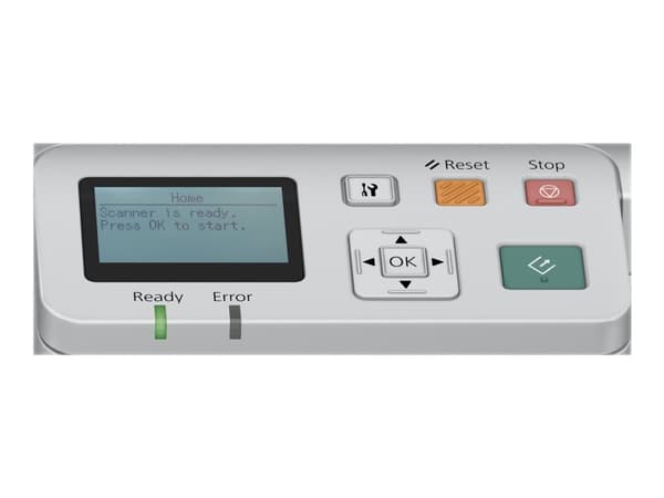 Epson WorkForce DS-50000N, 600 x 600 DPI, 16 bittiä, 48 bittiä, 4 sek/sivu, Tasoskanneri, Valkoinen