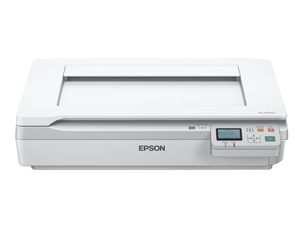 Epson WorkForce DS-50000N, 600 x 600 DPI, 16 bittiä, 48 bittiä, 4 sek/sivu, Tasoskanneri, Valkoinen