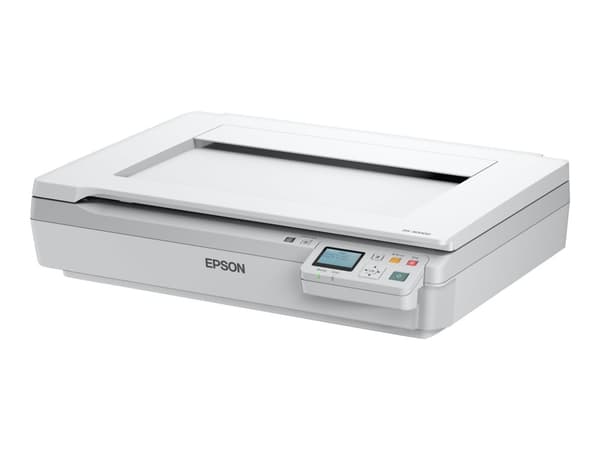 Epson WorkForce DS-50000N, 600 x 600 DPI, 16 bittiä, 48 bittiä, 4 sek/sivu, Tasoskanneri, Valkoinen Valkoinen