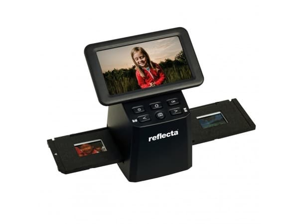 Reflecta x33-Scan, Valokuvaskanneri, Musta, LCD, 12,7 cm (5"), CMOS, 1/2.33"