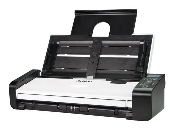Avision AD215L - Asiakirjaskanneri - Kosketuskuvakenno (CIS) - Duplex - 216 x 3000 mm - 600 dpi - jopa 20 ppm (mono) / jopa 20 ppm (väri) - ADF (20 a musta, Valkoinen