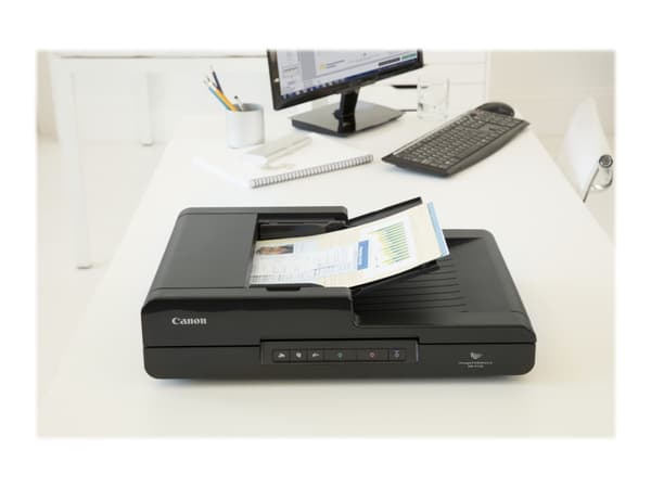 Canon imageFORMULA DR-F120 - Asiakirjaskanneri - CMOS / CIS - Duplex - Legal - 600 dpi x 600 dpi - jopa 20 ppm (mono) / jopa 10 ppm (väri) - ADF (50