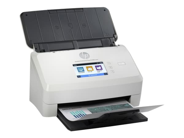 HP Scanjet Enterprise Flow N7000, 216 x 3098 mm, 600 x 600 DPI, 48 bittiä, 24 bittiä, Arkkisyöttöskanneri, Valkoinen