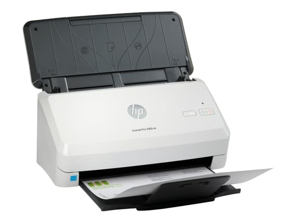 HP Scanjet Pro 3000 s4, 216 x 3100 mm, 600 x 600 DPI, 48 bittiä, 24 bittiä, 40 ppm, Arkkisyöttöskanneri