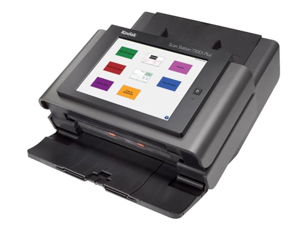 Kodak Scan Station 730EX Plus - Dokumentskanner - Dobbel CCD - Dupleks - 216 x 863 mm - 600 dpi x 600 dpi - inntil 70 spm (mono) / inntil 70 spm (far