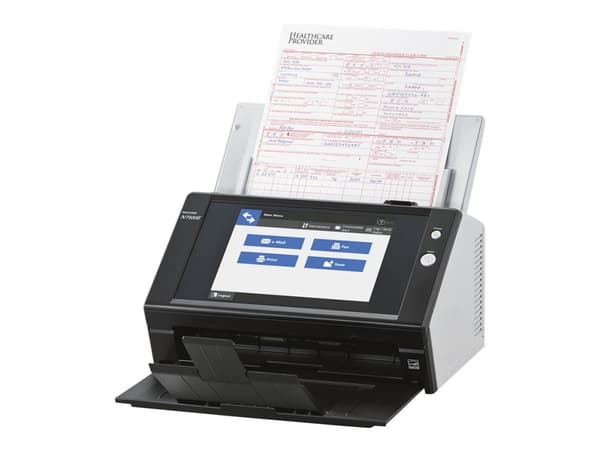 Ricoh Image Scanner N7100E - Dokumentskanner - Dobbel CIS - Dupleks - 216 x 355.6 mm - 600 dpi x 600 dpi - inntil 25 spm (mono) / inntil 25 spm (farg