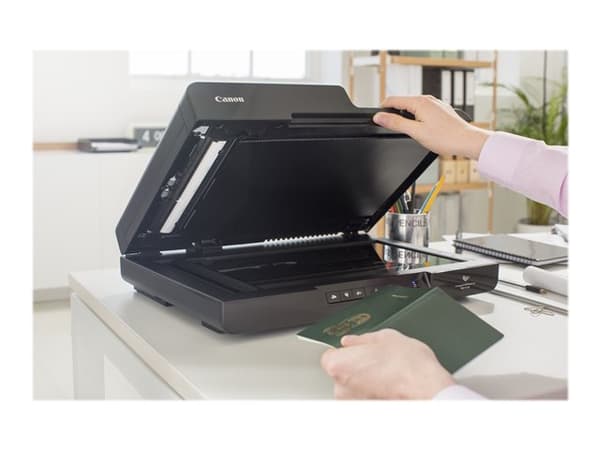 Canon imageFORMULA DR-F120 - Dokumentskanner - CMOS / CIS - Dupleks - Legal - 600 dpi x 600 dpi - inntil 20 spm (mono) / inntil 10 spm (farge) - ADF