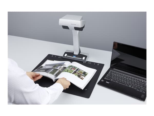Fujitsu ScanSnap SV600 Overhead-skanner 285 x 218 DPI A3 Svart, Vit