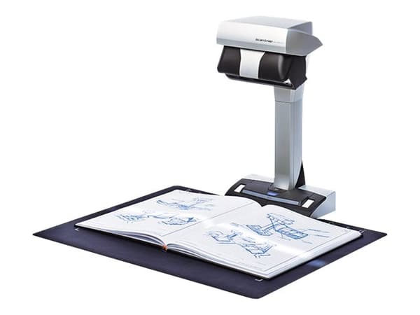 Fujitsu ScanSnap SV600 Overhead-skanner 285 x 218 DPI A3 Svart, Vit
