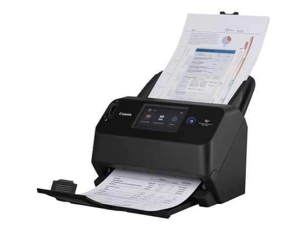 Canon imageFORMULA DR-S130 - Dokumentskanner - CMOS / CIS - Dupleks - 216 x 3000 mm - 600 dpi x 600 dpi - inntil 30 spm (mono) / inntil 30 spm (farge Sort