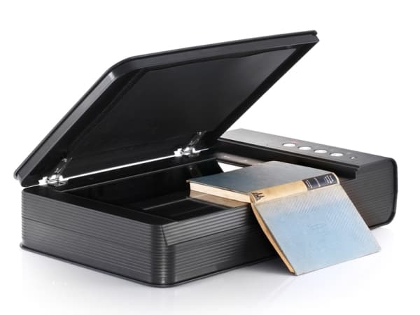 Plustek OpticBook 4800, 216 x 297 mm, 1200 x 1200 DPI, 48 bittiä, 24 bittiä, Tasoskanneri, Musta