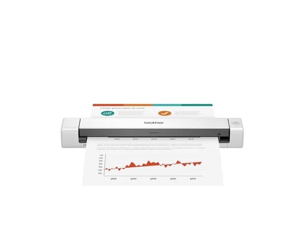 Brother DS-640 CDF + arkmatad scanner 1200 x 1200 DPI A4 Vit