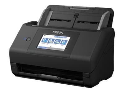 Epson WorkForce ES-580W - Dokumentskanner - Contact Image Sensor (CIS) - Dupleks - 215.9 x 6096 mm - 600 dpi x 600 dpi - inntil 35 spm (mono) / innti Sort