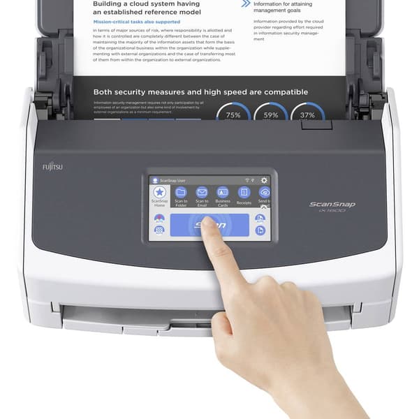 Fujitsu ScanSnap iX1600 Duplex dokumentskanner A4 600 x 600 40 Sidor/min USB, WiFi 802.11 b/g/n
