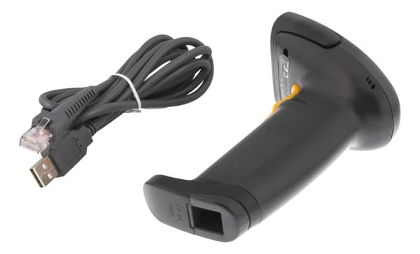 Handheld 1D CCD Barcode Scanner, black, USB