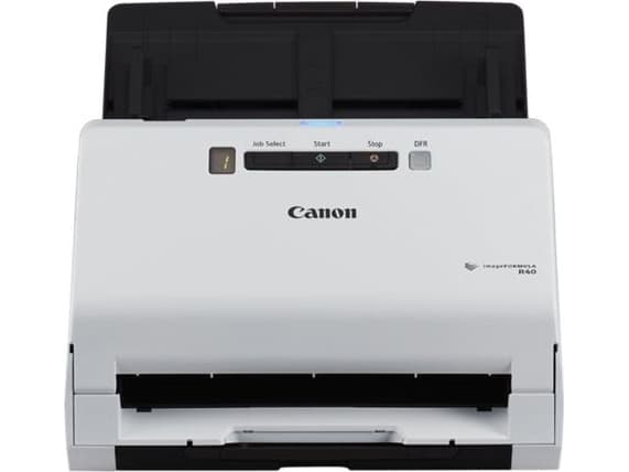 Canon imageFORMULA R40 - Dokumentskanner - CMOS/CIS - Duplex - A4 - 600 dpi - upp till 40 sidor/minut (mono) / upp till 30 sidor/minut (färg) - ADM (