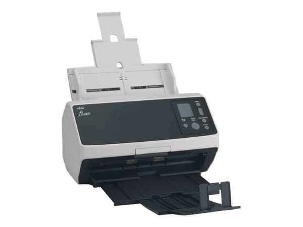 Ricoh fi-8170, 216 x 355,6 mm, 600 x 600 DPI, 70 ppm, Mustavalkoinen, Yksivärinen, ADF + Manuaalinen syöttöskanneri, Musta, Harmaa