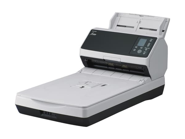 Fujitsu fi-8290, 216 x 355,6 mm, 600 x 600 DPI, 90 ppm, Mustavalkoinen, Yksivärinen, ADF + Manuaalinen syöttöskanneri, Musta, Harmaa