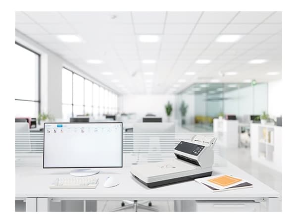 Fujitsu fi-8290, 216 x 355,6 mm, 600 x 600 DPI, 90 ppm, Mustavalkoinen, Yksivärinen, ADF + Manuaalinen syöttöskanneri, Musta, Harmaa