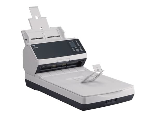 Fujitsu fi-8290, 216 x 355,6 mm, 600 x 600 DPI, 90 ppm, Mustavalkoinen, Yksivärinen, ADF + Manuaalinen syöttöskanneri, Musta, Harmaa