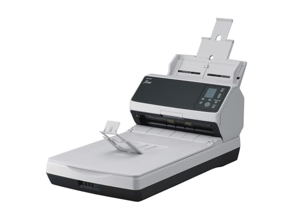 Fujitsu fi-8270 ADF + scanner med manuell matning 600 x 600 DPI A4 Svart, Grå