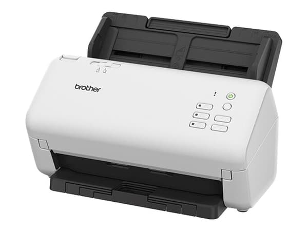 Brother ADS-4300N ADF-skanner 600 x 600 DPI A4 Sort, Hvit Sort, Hvit