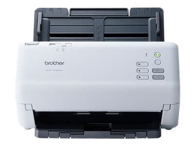 Brother ADS-4300N - Asiakirjaskanneri - Dual CIS - Duplex - A4 - 600 dpi x 600 dpi - jopa 40 ppm (mono) / jopa 40 ppm (väri) - ADF (80 arkkia) - jopa