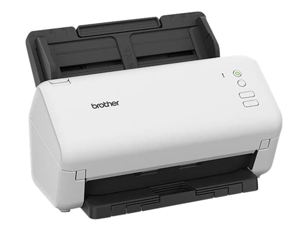 Brother ADS-4100 - Dokumentskanner - Dobbel CIS - Dupleks - A4 - 600 dpi x 600 dpi - inntil 35 spm (mono) / inntil 35 spm (farge) - ADF (60 ark) - in