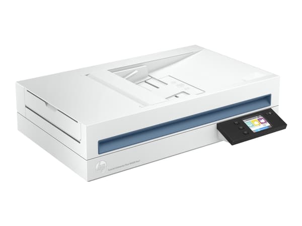 HP ScanJet Enterprise Flow N6600 fnw1 - Asiakirjaskanneri - Kosketuskuvantunnistin (CIS) - Duplex - A4/Legal - 600 dpi x 600 dpi - enintään 50 sivua/