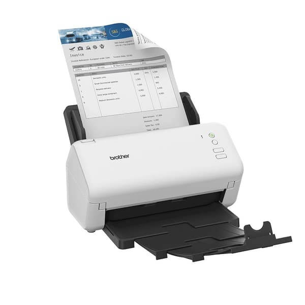 Brother ADS-4100 - Dokumentscanner - Dual CIS - Duplex - A4 - 600 dpi x 600 dpi - op til 35 sider/min. (monokrom) / op til 35 sider/min. (farve) - aut