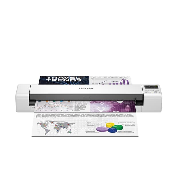 Brother DS-940DW Skanner 600 x 600 DPI Sidskanner Svart, Vit A4