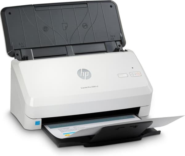 HP Scanjet Pro 2000 s2 arkmatning - dokumentskanner - duplex - 216 x 3100 mm - 600 dpi x 600 dpi - upp till 35 sidor/min. (monokrom) - automatisk doku