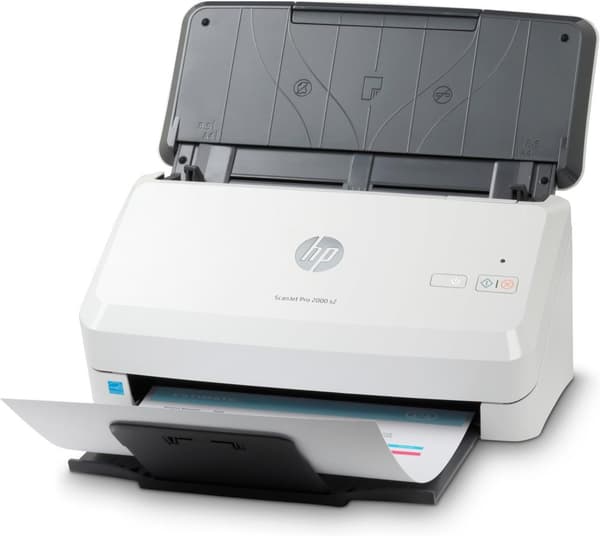 HP Scanjet Pro 2000 s2 arkmatning - dokumentskanner - duplex - 216 x 3100 mm - 600 dpi x 600 dpi - upp till 35 sidor/min. (monokrom) - automatisk doku