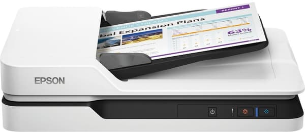 Epson WorkForce DS-1630 - Dokumentscanner - duplex - A4 - 1200 dpi x 1200 dpi - op til 25 sider/min. (monokrom) / op til 25 sider/min. (farve) - autom