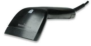 Manhattan 460866 USB Kit Streckkodsskannerkabel 1D CCD Svart Manuell USB