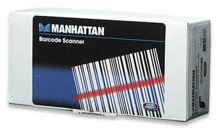 Manhattan 460866 USB Kit Streckkodsskannerkabel 1D CCD Svart Manuell USB