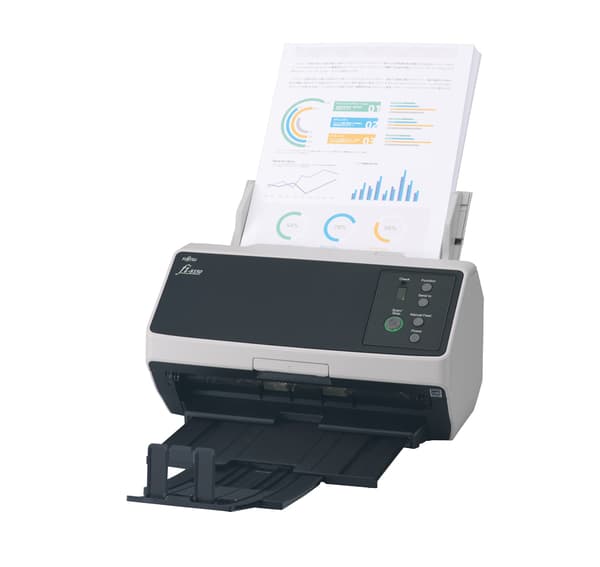Fujitsu fi-8150 - Dokumentskanner - Dual CIS - Duplex - 216 x 355,6 mm - 600 dpi x 600 dpi - upp till 50 sidor/min. (monokrom) / upp till 50 sidor/min