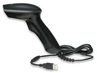 Manhattan 460835 USB Kit Streckkodsskannerkabel 1D CCD Svart Manuell USB