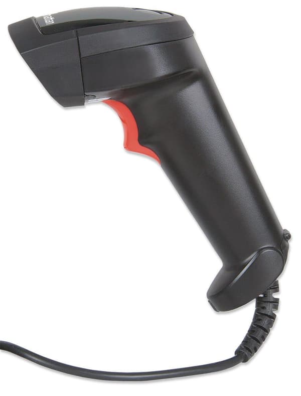 Manhattan 178433 USB Kit Streckkodsskannerkabel 1D CCD Svart Manuell USB