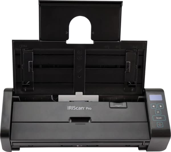 Iriscan Pro 5 - Dokumentscanner - duplex - legal - 600 dpi - op til 23 sider/min. (monokrom) / op til 17 sider/min. (farve) - automatisk dokumentføder Sort