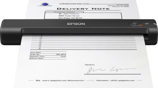 Epson WorkForce ES-50 Håndholdt scanner 600 x 600 dpi A4 Sort Sort