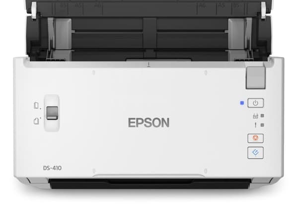 Epson WorkForce DS-410 - Dokumentskanner - duplex - A4 - 600 dpi x 600 dpi - upp till 26 sidor/min. (monokrom) / upp till 26 sidor/min. (färg) - autom