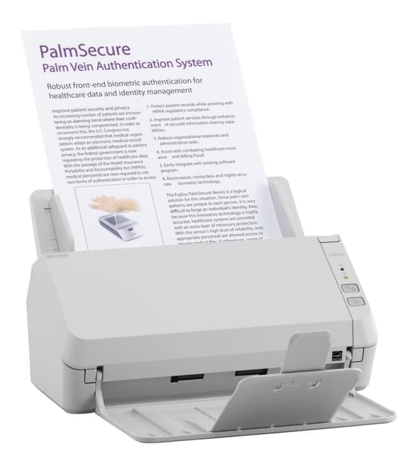 Fujitsu SP-1130N - Dokumentskanner - duplex - 216 x 355,6 mm - 600 dpi x 600 dpi - upp till 30 sidor/min. (monokrom) / upp till 30 sidor/min. (färg) -