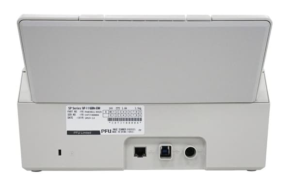 Fujitsu SP-1130N - Dokumentskanner - duplex - 216 x 355,6 mm - 600 dpi x 600 dpi - upp till 30 sidor/min. (monokrom) / upp till 30 sidor/min. (färg) -