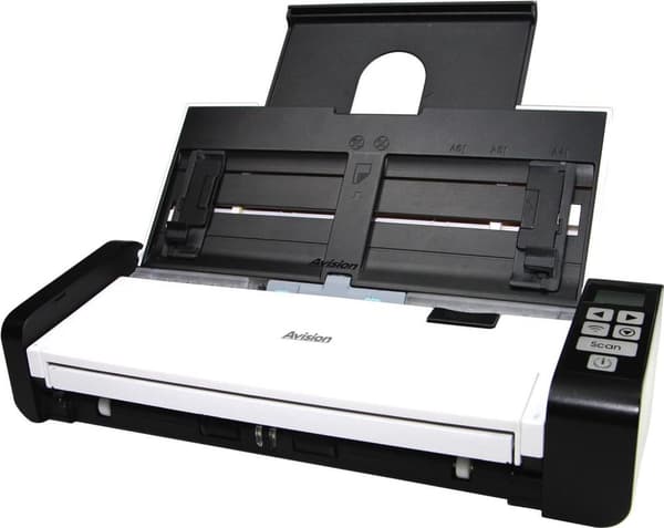 Avision AD215 series AD215L - Asiakirjan skanneri - kaksipuolinen - legal - 600 dpi - jopa 20 sivua/min. (mustavalkoinen) / jopa 20 sivua/min. (väri) musta, Valkoinen