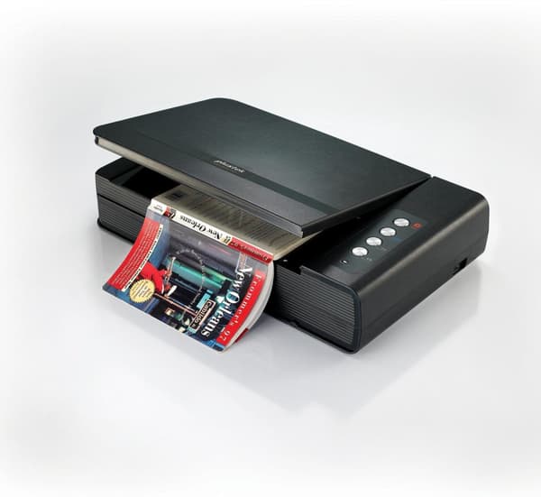 Plustek OpticBook 4800 - flatbäddsskanner - 216 x 297 mm - 1200 dpi - upp till 2500 skanningar/dag - USB 2.0 (0202)