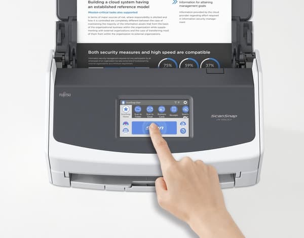 Fujitsu ScanSnap iX1600 Dokumentscanner duplex A4 600 x 600 40 sider/min. USB, WiFi 802.11 b/g/n